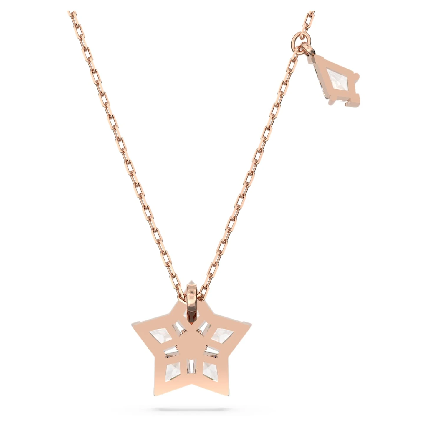 Swarovski Stella Pendant Kite Cut, Star, White, Rose Gold-tone Plated 7 Swarovski Stella Pendant Kite Cut, Star, White, Rose Gold-tone Plated - Image 5