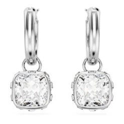Swarovski Stilla Drop Earrings Square Cut, White, Rhodium Plated 9 Swarovski Stilla Drop Earrings Square Cut, White, Rhodium Plated -Jewelry Store stilla drop earrings square cut white rhodium plated swarovski 5662919 2