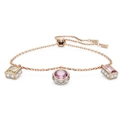 Swarovski Stilla Set Mixed Cuts, Multicolored, Rose Gold-tone Plated -Jewelry Store stilla set mixed cuts multicolored rose gold tone plated swarovski 5662923 2