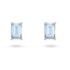 Jewelry Store 32 Jewelry Store -Jewelry Store stilla stud earrings octagon cut blue rhodium plated swarovski 5639134 1