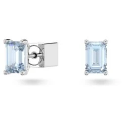 Swarovski Stilla Stud Earrings Octagon Cut, Blue, Rhodium Plated 9 Swarovski Stilla Stud Earrings Octagon Cut, Blue, Rhodium Plated -Jewelry Store stilla stud earrings octagon cut blue rhodium plated swarovski 5639134 2