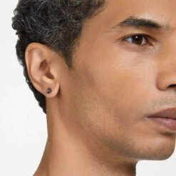 Swarovski Stilla Stud Earrings Triangle Cut, Gray, Ruthenium Plated -Jewelry Store stilla stud earrings triangle cut gray ruthenium plated swarovski 5639137 4