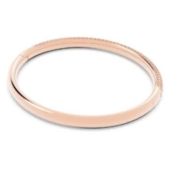 Swarovski Stone Bangle White, Rose Gold-tone Finish 13 Swarovski Stone Bangle White, Rose Gold-tone Finish -Jewelry Store stone bangle white rose gold tone finish swarovski 5032849 5
