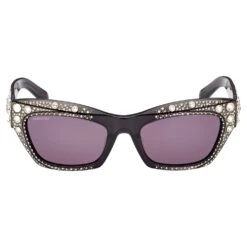 Swarovski Sunglasses Cat-eye Shape, SK0380 01A, Black 13 Swarovski Sunglasses Cat-eye Shape, SK0380 01A, Black -Jewelry Store sunglasses cat eye shape sk0380 01a black swarovski 5649032 2