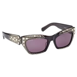 Swarovski Sunglasses Cat-eye Shape, SK0380 01A, Black 19 Swarovski Sunglasses Cat-eye Shape, SK0380 01A, Black -Jewelry Store sunglasses cat eye shape sk0380 01a black swarovski 5649032 8