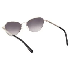 Swarovski Sunglasses Gradient Tint, SK0386 32B, Black -Jewelry Store sunglasses gradient tint sk0386 32b black swarovski 5649033 4