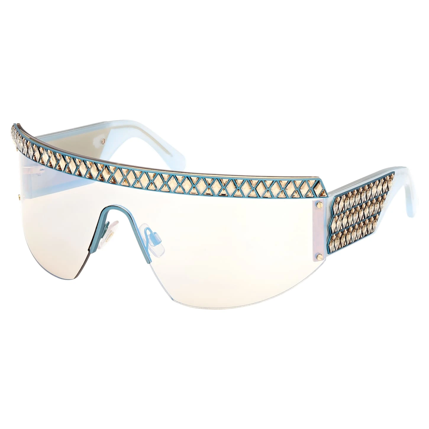 Swarovski Sunglasses Mask, Gradient Tint, SK0363 30X, Blue 4 Swarovski Sunglasses Mask, Gradient Tint, SK0363 30X, Blue - Image 2