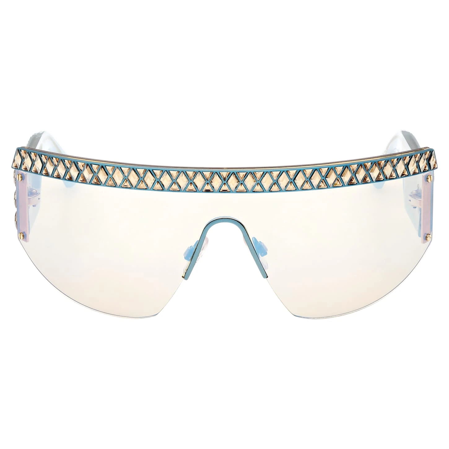 Swarovski Sunglasses Mask, Gradient Tint, SK0363 30X, Blue 11 Swarovski Sunglasses Mask, Gradient Tint, SK0363 30X, Blue - Image 9