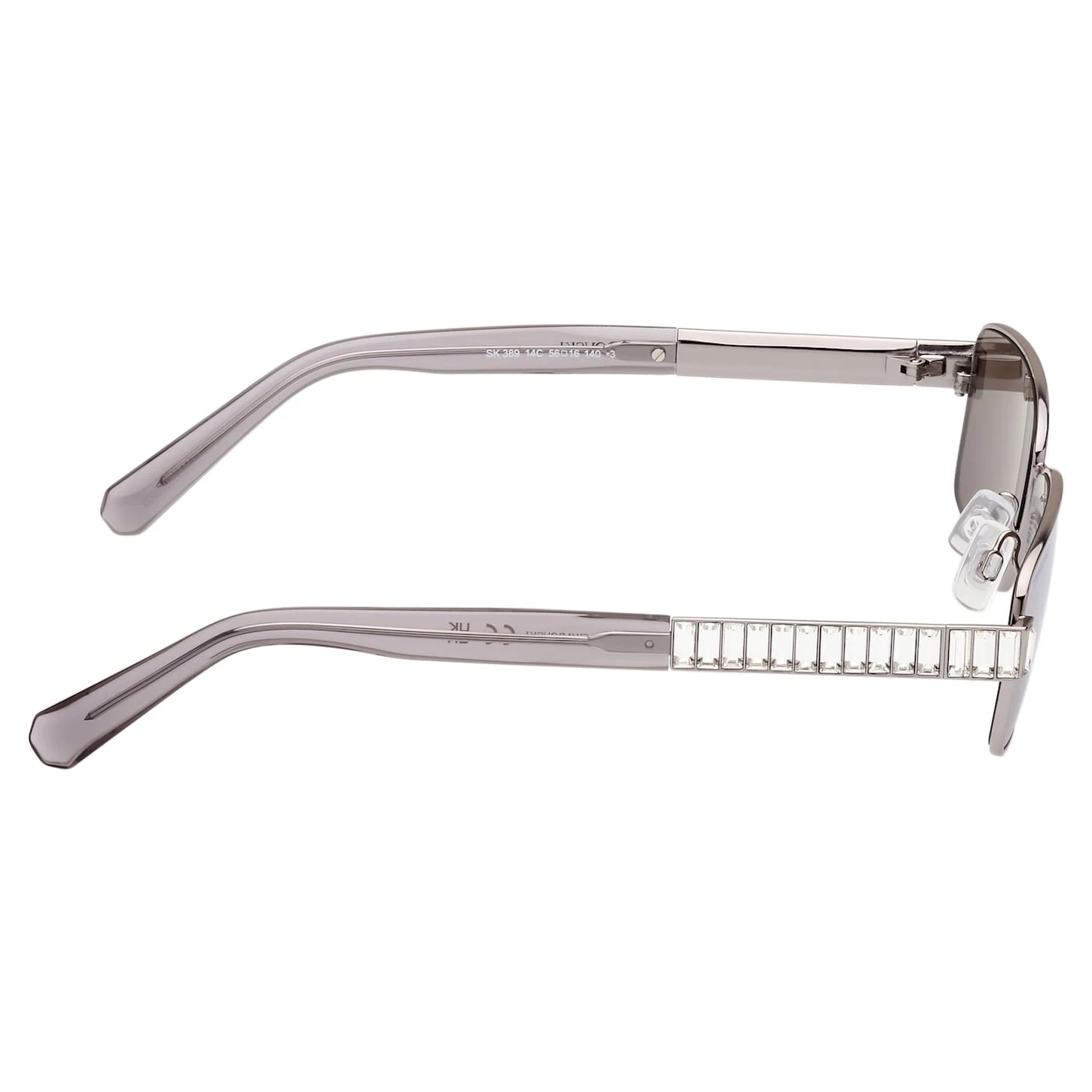 Swarovski Sunglasses Mirror, SK0389 14C, Silver Tone 10 Swarovski Sunglasses Mirror, SK0389 14C, Silver Tone - Image 8