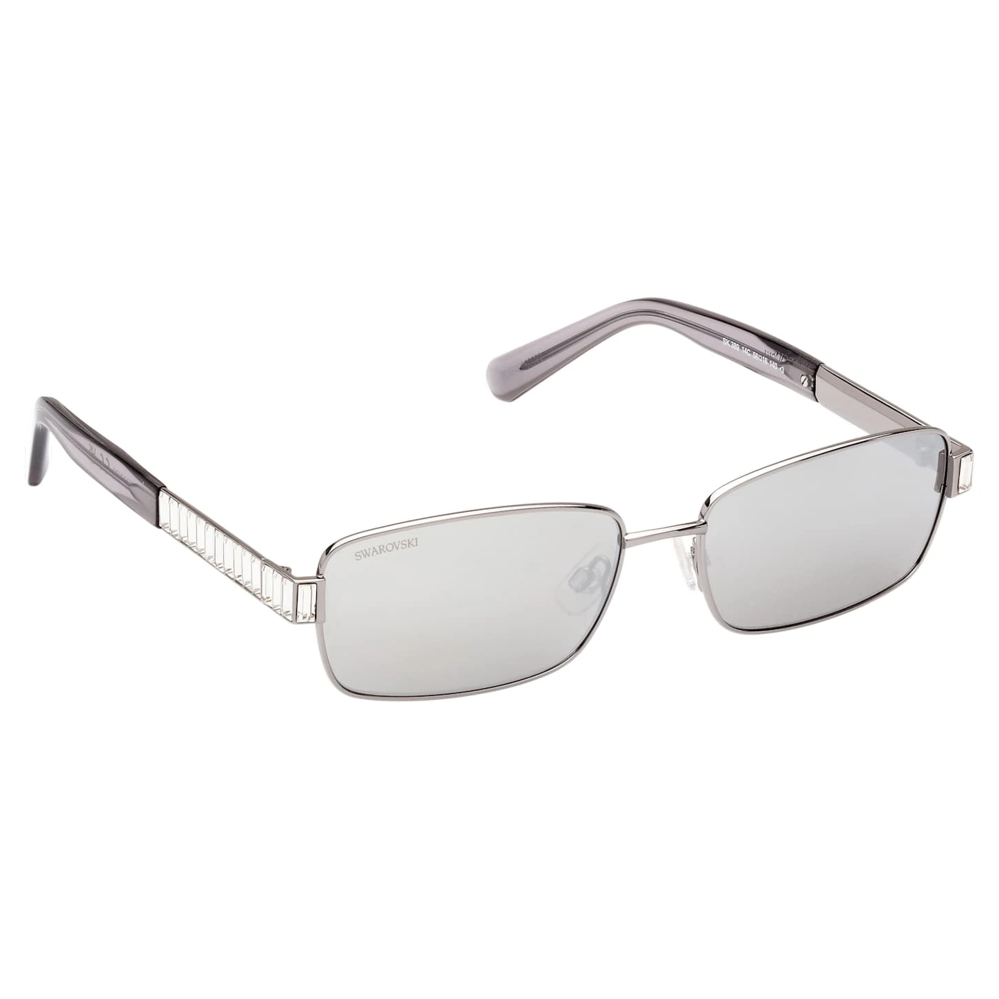 Swarovski Sunglasses Mirror, SK0389 14C, Silver Tone 11 Swarovski Sunglasses Mirror, SK0389 14C, Silver Tone - Image 9
