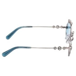 Swarovski Sunglasses Narrow, Octagon Shape, SK0376 20V, Blue 18 Swarovski Sunglasses Narrow, Octagon Shape, SK0376 20V, Blue -Jewelry Store sunglasses narrow octagon shape sk0376 20v blue swarovski 5634747 7