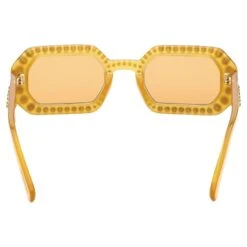 Swarovski Sunglasses Octagon Shape, Pavé, SK0345 39E, Orange -Jewelry Store sunglasses octagon shape pavC3A9 sk0345 39e orange swarovski 5636332 5
