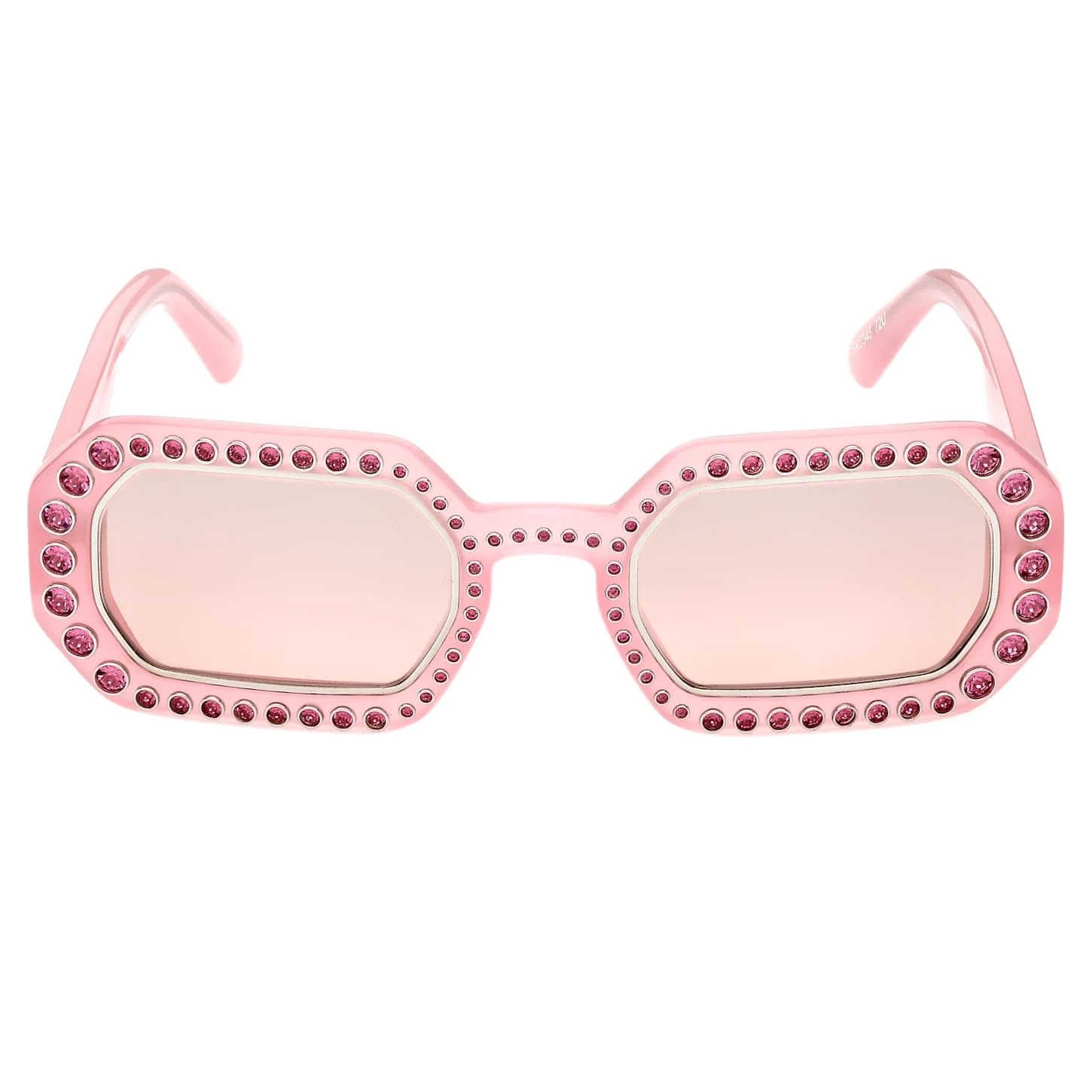 Swarovski Sunglasses Octagon Shape, Pavé, SK0345 72U, Pink 5 Swarovski Sunglasses Octagon Shape, Pavé, SK0345 72U, Pink - Image 3