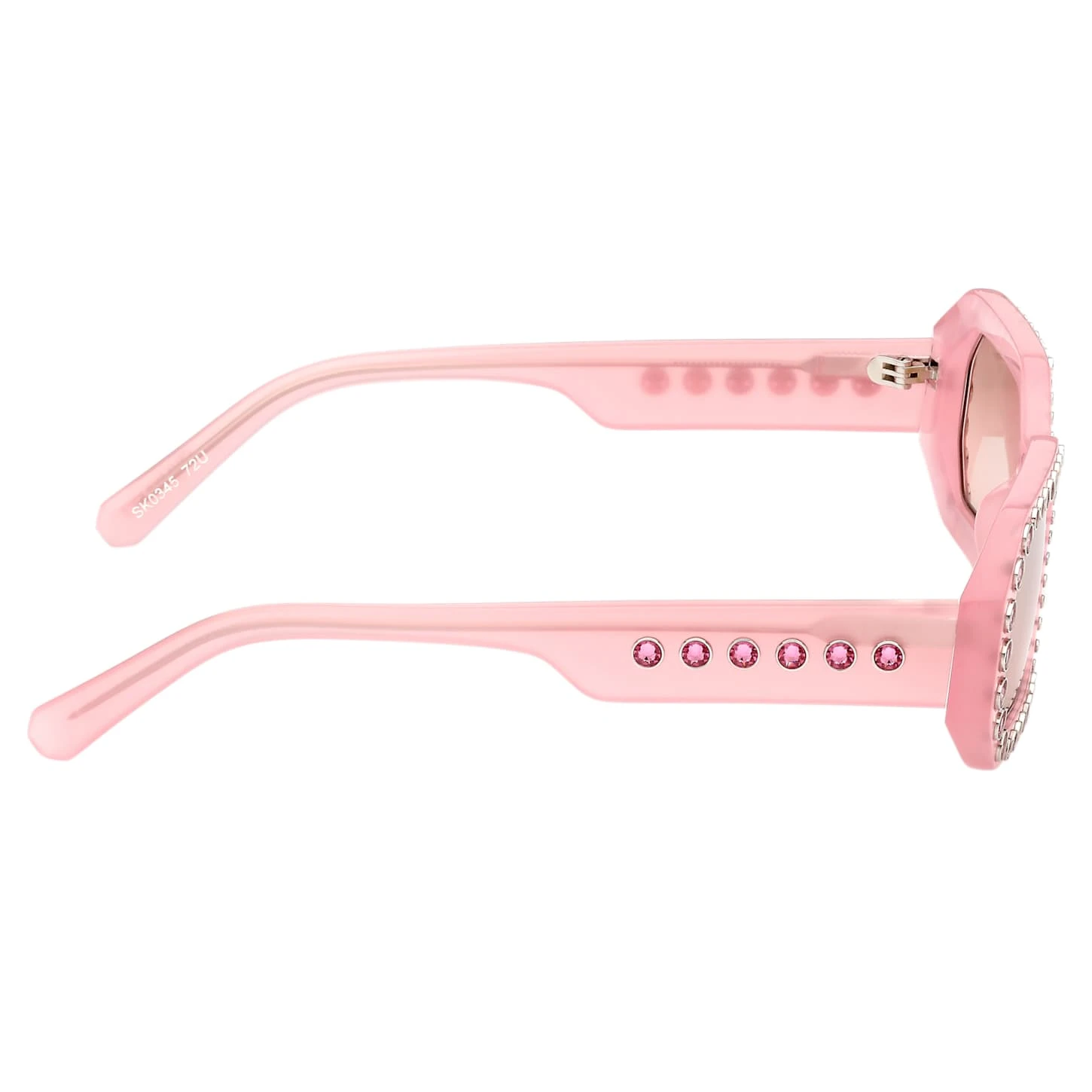 Swarovski Sunglasses Octagon Shape, Pavé, SK0345 72U, Pink 10 Swarovski Sunglasses Octagon Shape, Pavé, SK0345 72U, Pink - Image 8