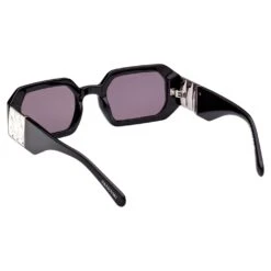 Swarovski Sunglasses Octagon Shape, SK0387 01A, Black -Jewelry Store sunglasses octagon shape sk0387 01a black swarovski 5649034 4