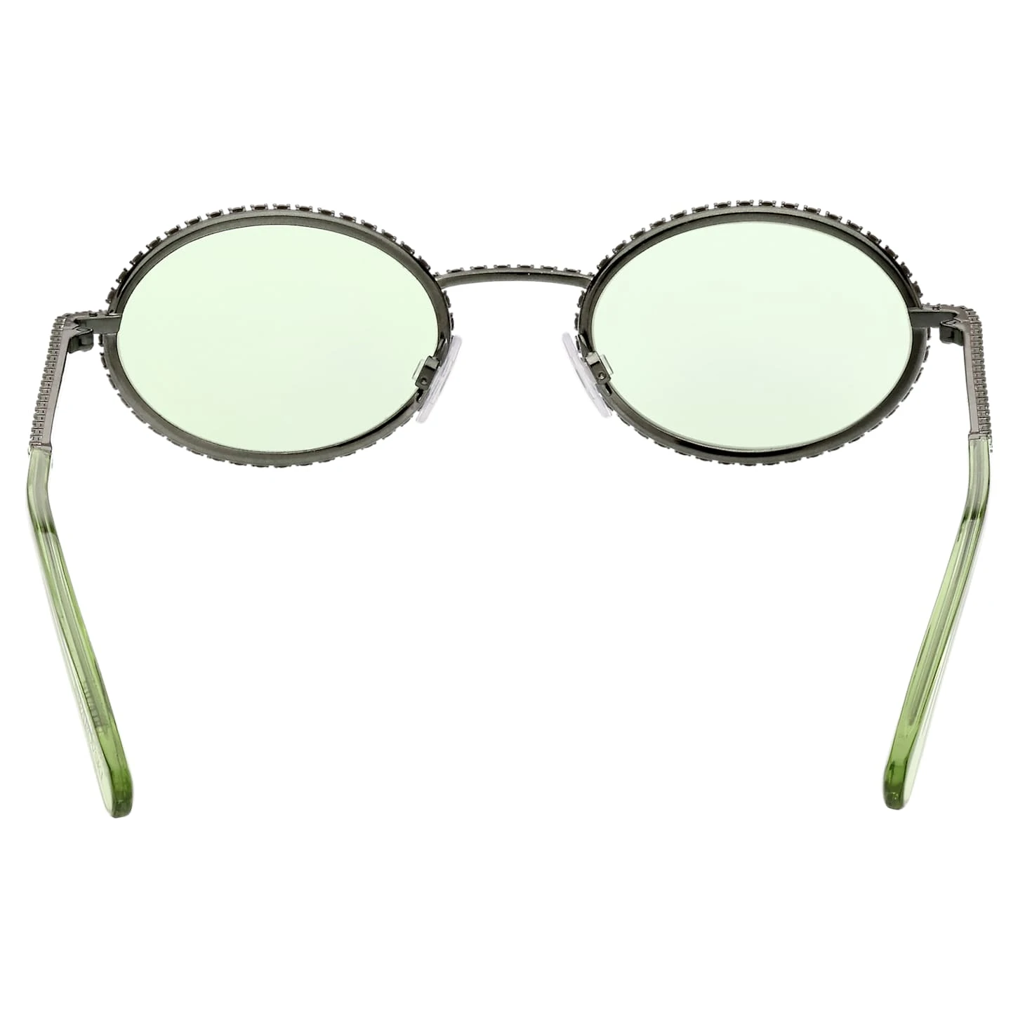 Swarovski Sunglasses Oval Shape, Pavé, SK0340 08N, Green 8 Swarovski Sunglasses Oval Shape, Pavé, SK0340 08N, Green - Image 6