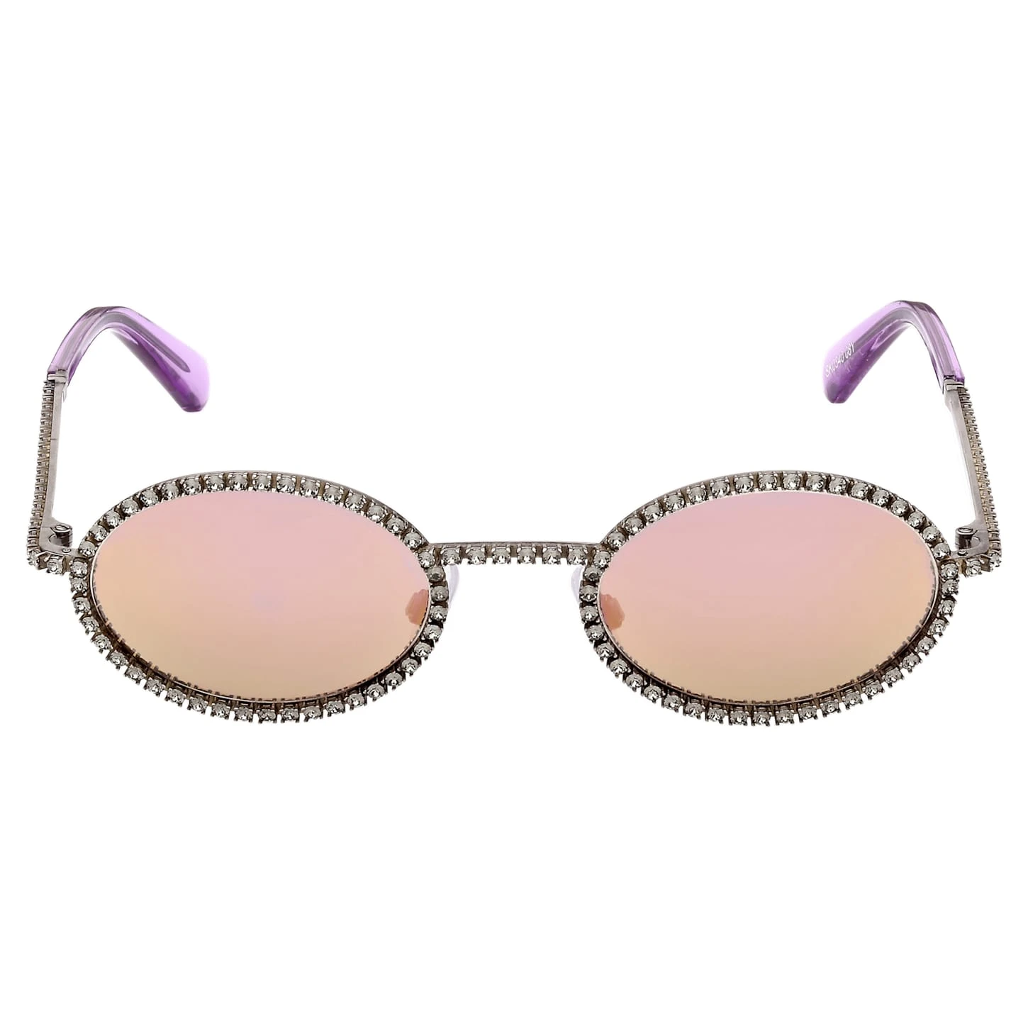 Swarovski Sunglasses Oval Shape, Pavé, SK0340 08Y, Black 5 Swarovski Sunglasses Oval Shape, Pavé, SK0340 08Y, Black - Image 3