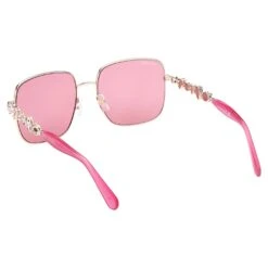 Swarovski Sunglasses Square Shape, SK0358 32S, Pink -Jewelry Store sunglasses square shape sk0358 32s pink swarovski 5634750 4