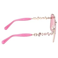 Swarovski Sunglasses Square Shape, SK0358 32S, Pink -Jewelry Store sunglasses square shape sk0358 32s pink swarovski 5634750 7