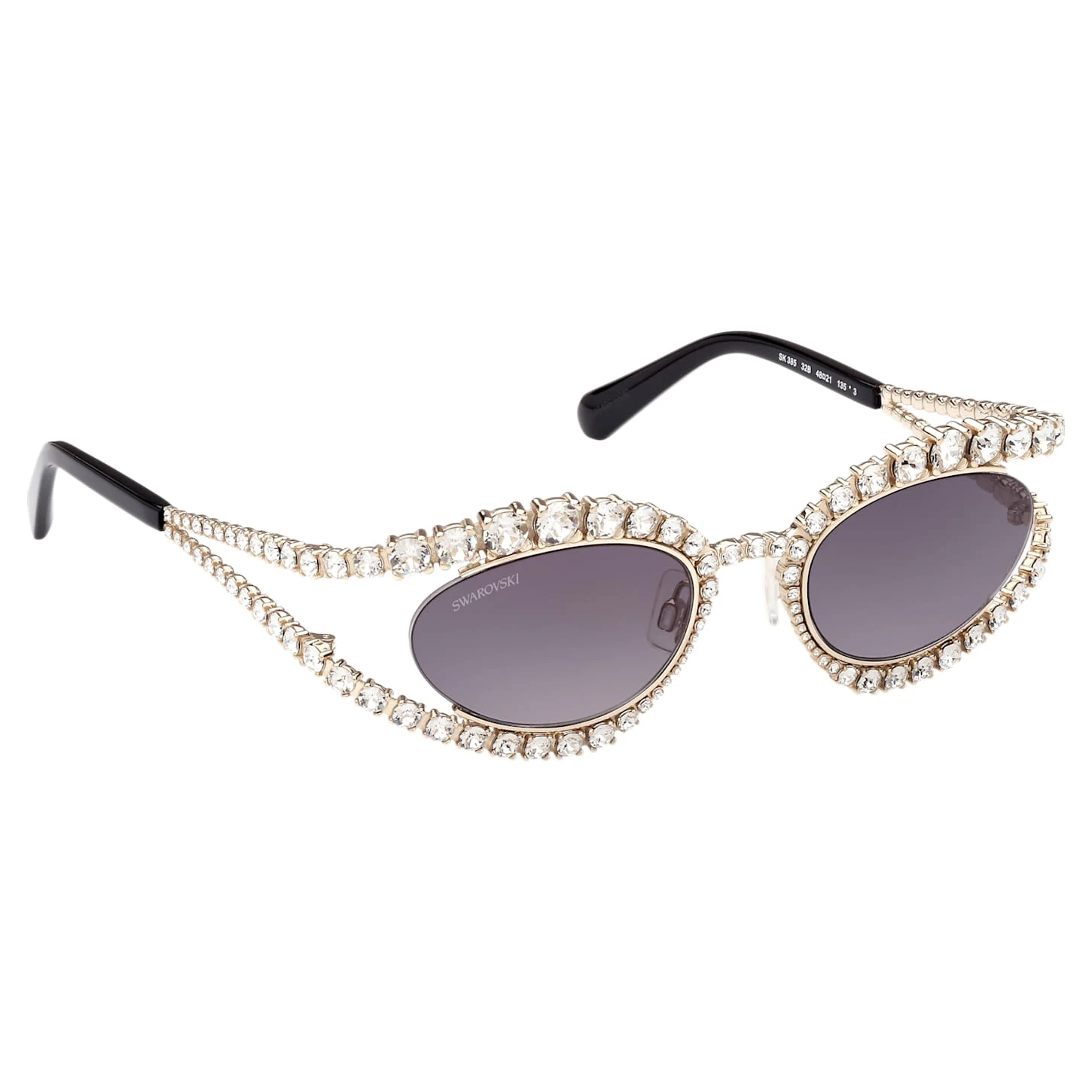 Swarovski Sunglasses Statement, SK0385 32B, Gray 11 Swarovski Sunglasses Statement, SK0385 32B, Gray - Image 9