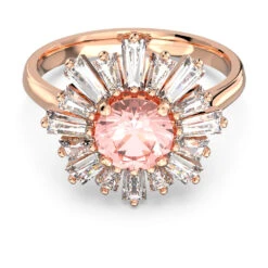 Swarovski Sunshine Ring Mixed Cuts, Sun, Pink, Rose Gold-tone Plated 9 Swarovski Sunshine Ring Mixed Cuts, Sun, Pink, Rose Gold-tone Plated -Jewelry Store sunshine ring mixed cuts sun pink rose gold tone plated swarovski 5642958 1