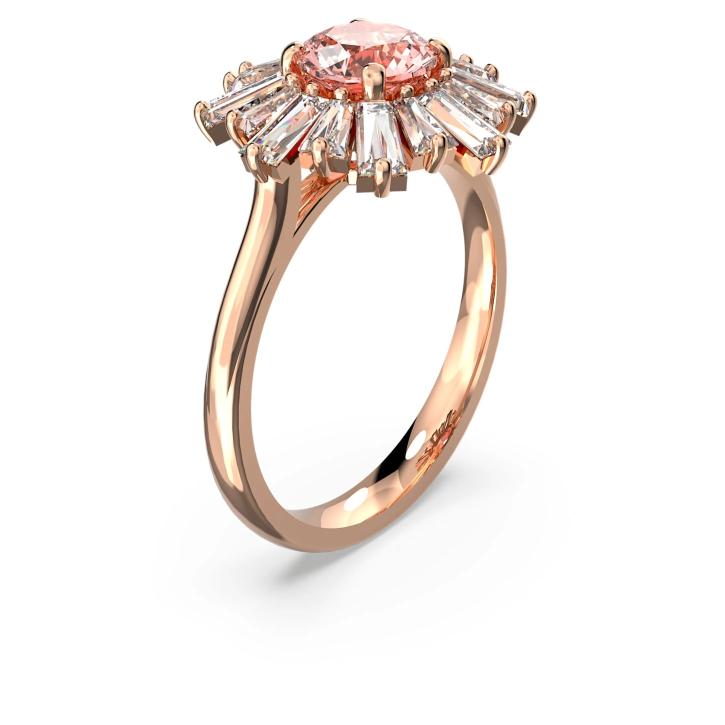 Swarovski Sunshine Ring Mixed Cuts, Sun, Pink, Rose Gold-tone Plated 5 Swarovski Sunshine Ring Mixed Cuts, Sun, Pink, Rose Gold-tone Plated - Image 3