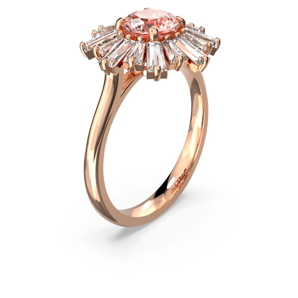 Swarovski Sunshine Ring Mixed Cuts, Sun, Pink, Rose Gold-tone Plated 8 Swarovski Sunshine Ring Mixed Cuts, Sun, Pink, Rose Gold-tone Plated - Image 6