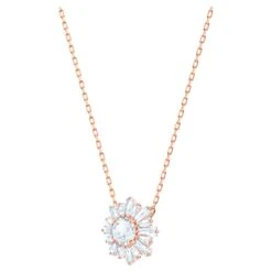 Swarovski Sunshine Set White, Rose Gold-tone Plated -Jewelry Store sunshine set white rose gold tone plated swarovski 5480468 2