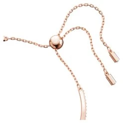 Swarovski Iconic Swan Bangle Swan, Green, Rose Gold-tone Plated -Jewelry Store swarovski iconic swan bangle swan green rose gold tone plated swarovski 5650065 2