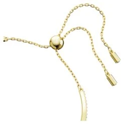 Swarovski Iconic Swan Bangle Swan, Medium, Red, Gold-tone Plated -Jewelry Store swarovski iconic swan bangle swan medium red gold tone plated swarovski 5649774 2