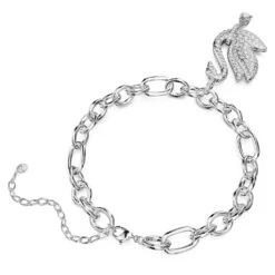 Swarovski Iconic Swan Choker Swan, White, Rhodium Plated -Jewelry Store swarovski iconic swan choker swan white rhodium plated swarovski 5647554 4