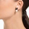 Swarovski Iconic Swan Earring Jackets Swan, Black, Rose Gold-tone Plated -Jewelry Store swarovski iconic swan earring jackets swan black rose gold tone plated swarovski 5193949