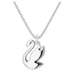Swarovski Iconic Swan Pendant Swan, Medium, Blue, Rhodium Plated -Jewelry Store swarovski iconic swan pendant swan medium blue rhodium plated swarovski 5660594 3
