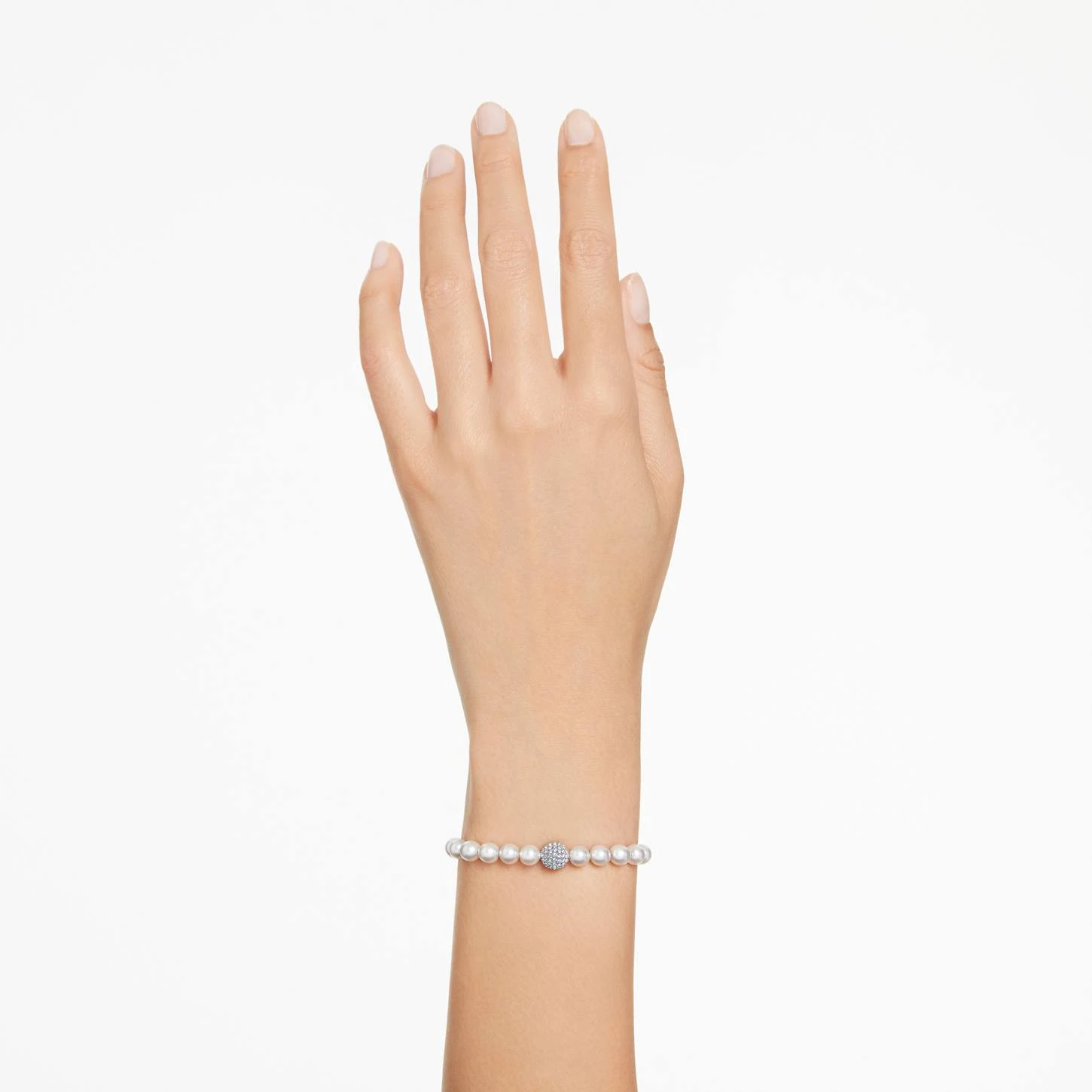 Swarovski Remix Collection Strand White, Rhodium Plated 3 Swarovski Remix Collection Strand White, Rhodium Plated