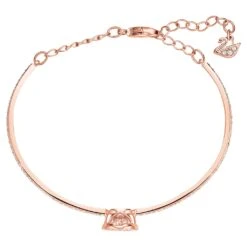 Swarovski Sparkling Dance Bangle Round Cut, White, Rose Gold-tone Plated -Jewelry Store swarovski sparkling dance bangle round cut white rose gold tone plated swarovski 5497483 3