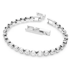 Swarovski Tennis Bracelet Round Cut, White, Rhodium Plated 9 Swarovski Tennis Bracelet Round Cut, White, Rhodium Plated -Jewelry Store tennis bracelet round cut white rhodium plated swarovski 1791305 2