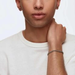 Swarovski Tennis Deluxe Bracelet Round Cut, Gray, Ruthenium Plated -Jewelry Store tennis deluxe bracelet round cut gray ruthenium plated swarovski 5504678 5