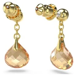 Swarovski Tessa Drop Earrings Gold Tone, Gold-tone Plated -Jewelry Store tessa drop earrings gold tone gold tone plated swarovski 5677549 3