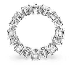 Swarovski Vittore Ring Drop Cut, White, Rhodium Plated 13 Swarovski Vittore Ring Drop Cut, White, Rhodium Plated -Jewelry Store vittore ring drop cut white rhodium plated swarovski 5572825 4