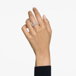 Swarovski Vittore Ring Drop Cut, White, Rhodium Plated 14 Swarovski Vittore Ring Drop Cut, White, Rhodium Plated -Jewelry Store vittore ring drop cut white rhodium plated swarovski 5572825 5
