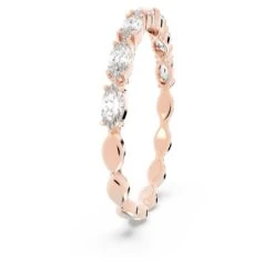 Swarovski Vittore Ring Marquise Cut, White, Rose Gold-tone Plated -Jewelry Store vittore ring marquise cut white rose gold tone plated swarovski 5351769 3
