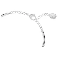 Swarovski Volta Bangle Bow, White, Rhodium Plated -Jewelry Store volta bangle bow white rhodium plated swarovski 5647563 3