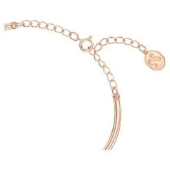 Swarovski Volta Bangle Bow, White, Rose Gold-tone Plated -Jewelry Store volta bangle bow white rose gold tone plated swarovski 5647565 3