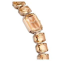 Swarovski Watch Octagon Cut Bracelet, Brown, Champagne Gold-tone Finish -Jewelry Store watch octagon cut bracelet brown champagne gold tone finish swarovski 5630831 5