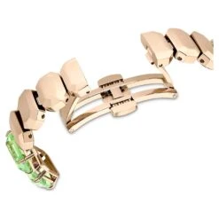 Swarovski Watch Octagon Cut Bracelet, Green, Champagne Gold-tone Finish -Jewelry Store watch octagon cut bracelet green champagne gold tone finish swarovski 5630834 6