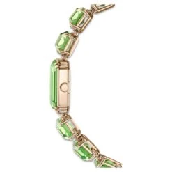 Swarovski Watch Octagon Cut Bracelet, Green, Champagne Gold-tone Finish -Jewelry Store watch octagon cut bracelet green champagne gold tone finish swarovski 5630834 7