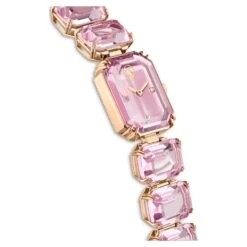 Swarovski Watch Octagon Cut Bracelet, Pink, Rose Gold-tone Finish -Jewelry Store watch octagon cut bracelet pink rose gold tone finish swarovski 5630837 5