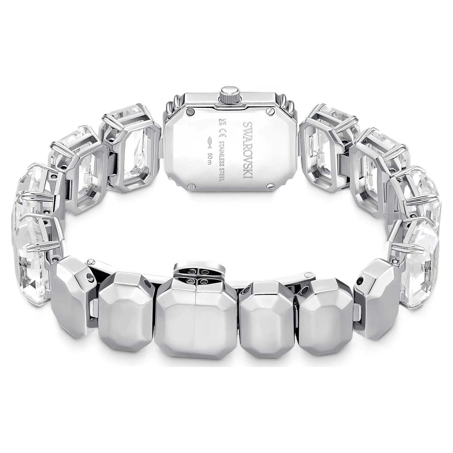 Swarovski Watch Octagon Cut Bracelet, White, Stainless Steel 6 Swarovski Watch Octagon Cut Bracelet, White, Stainless Steel - Image 4