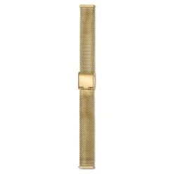 Swarovski Watch Strap 13 Mm (0.51") Width, Metal, Gold Tone, Gold-tone Finish
