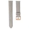 Swarovski Watch Strap 15 Mm (0.59") Width, Leather With Stitching, Gray, Rose Gold-tone Finish -Jewelry Store watch strap 15 mm 280.592229 width leather with stitching gray rose gold tone finish swarovski 5674167